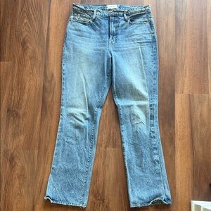 Frame Denim Light Blue Flare Jeans